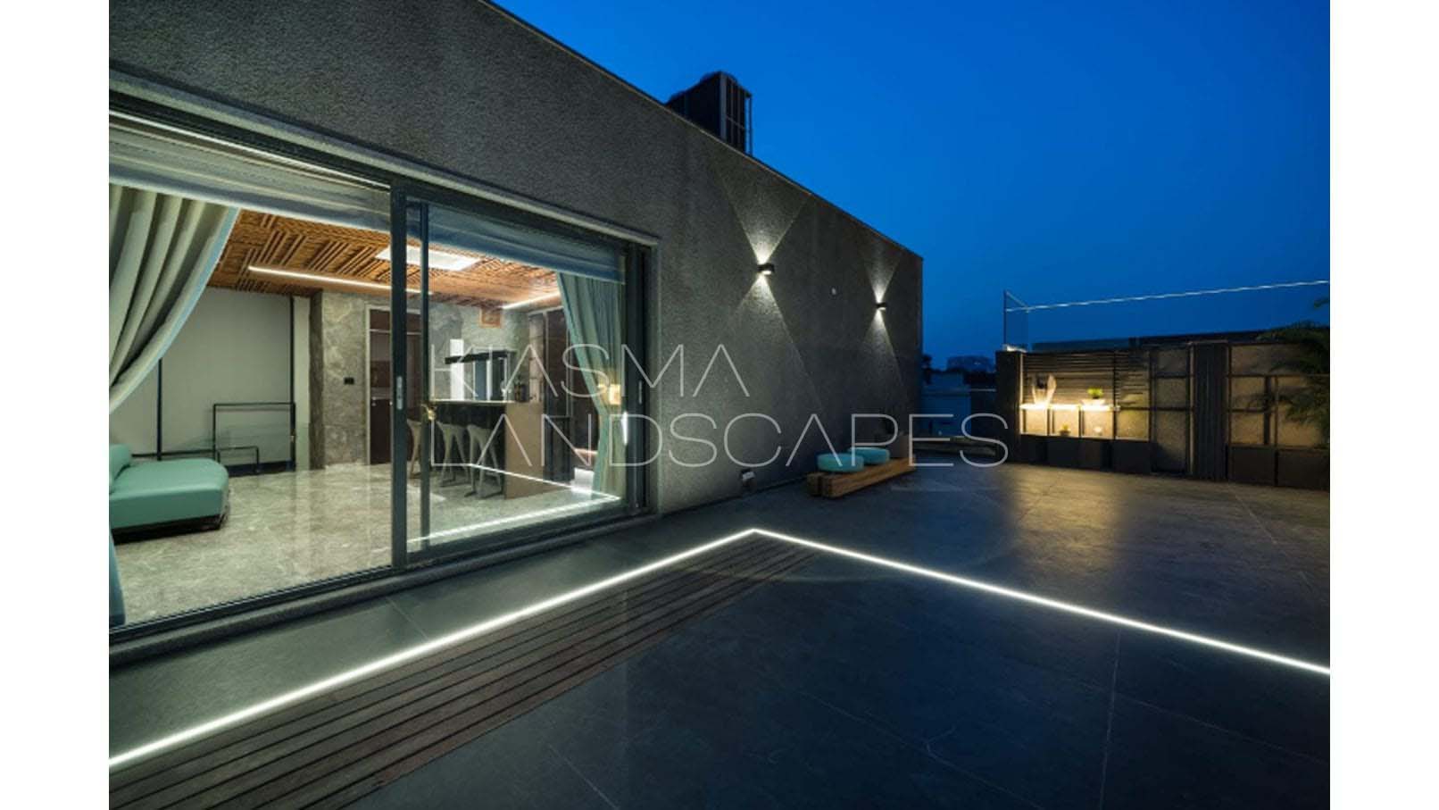 Terrace Architecture Design for K Pradeep Reddy