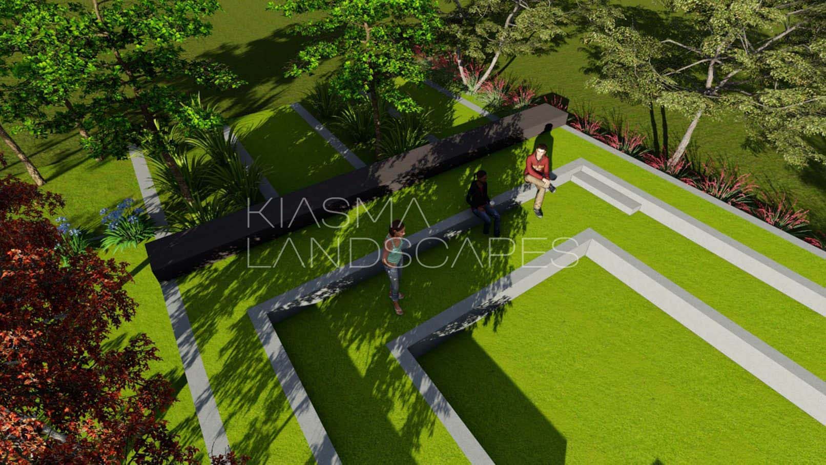Landscape Design Architecture for Fortune Brinjrajika