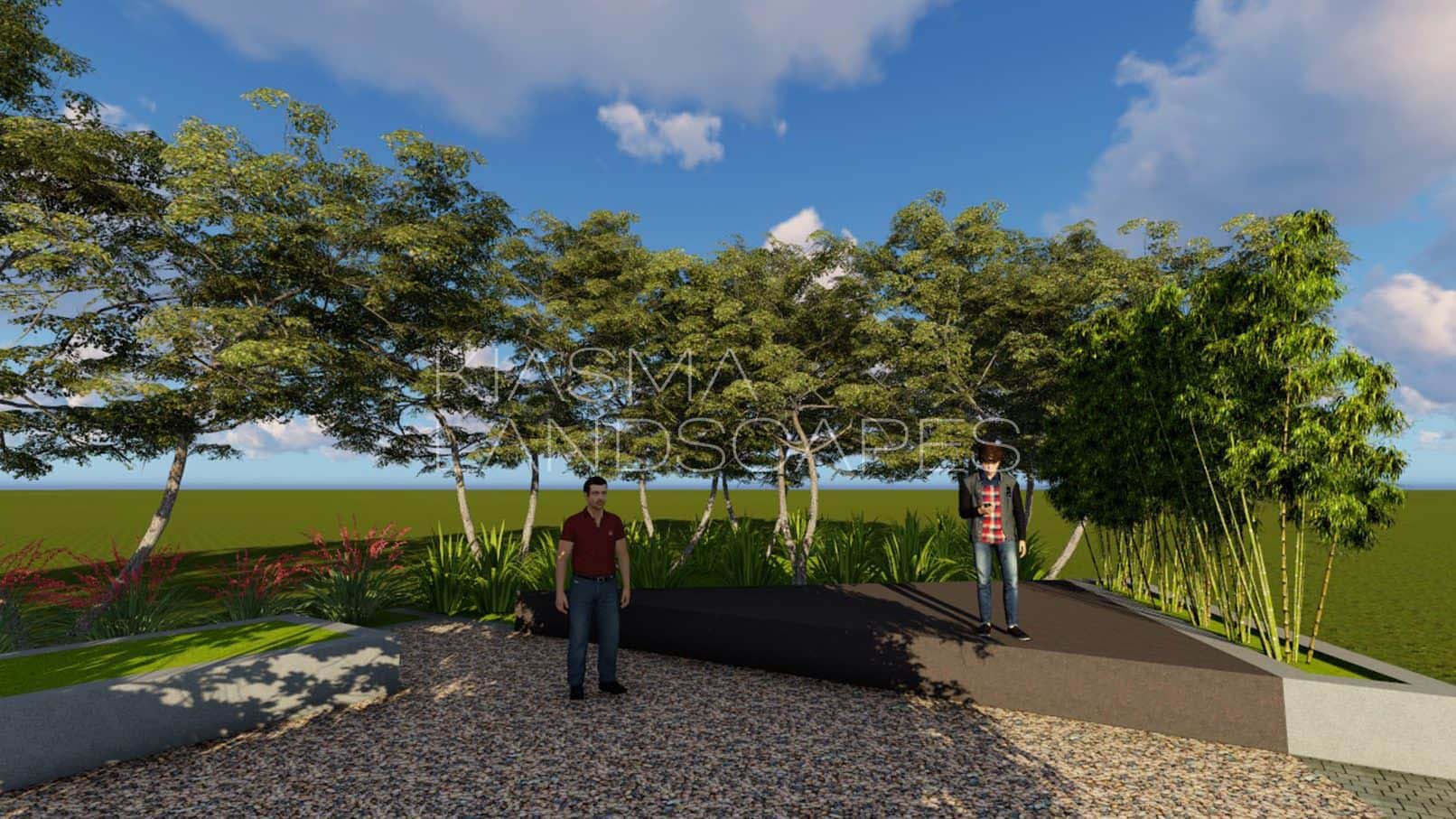 Landscape Architecture Design for Fortune Brinjrajika