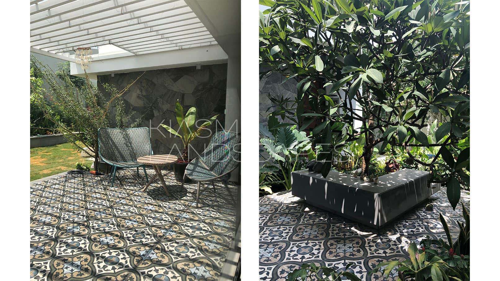 Outside Lakshmi Chalsani Residential Landscape Architectural Design