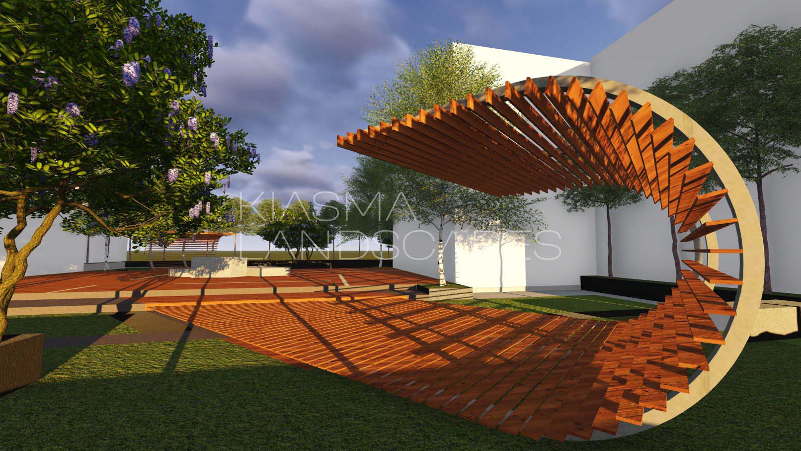 Landscape Architecture Design for Apple Development Center